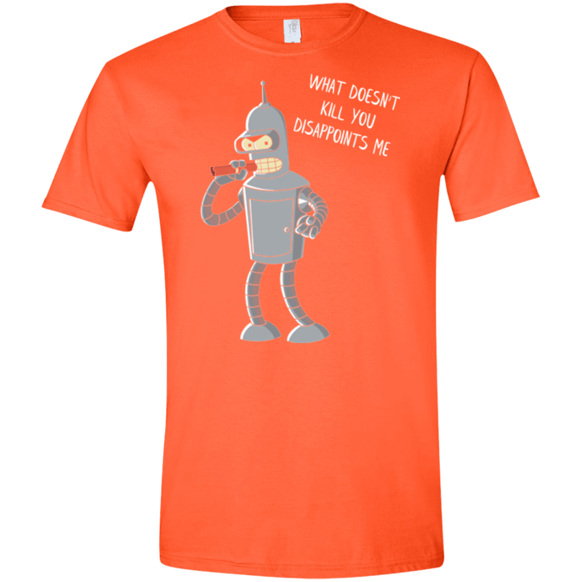 T-Shirts Orange / S Disappointed Men's Semi-Fitted Softstyle