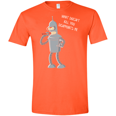 T-Shirts Orange / S Disappointed Men's Semi-Fitted Softstyle