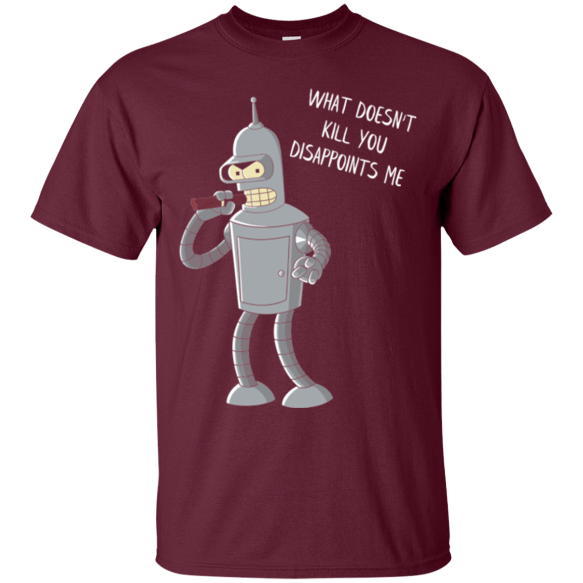 T-Shirts Maroon / S Disappointed T-Shirt