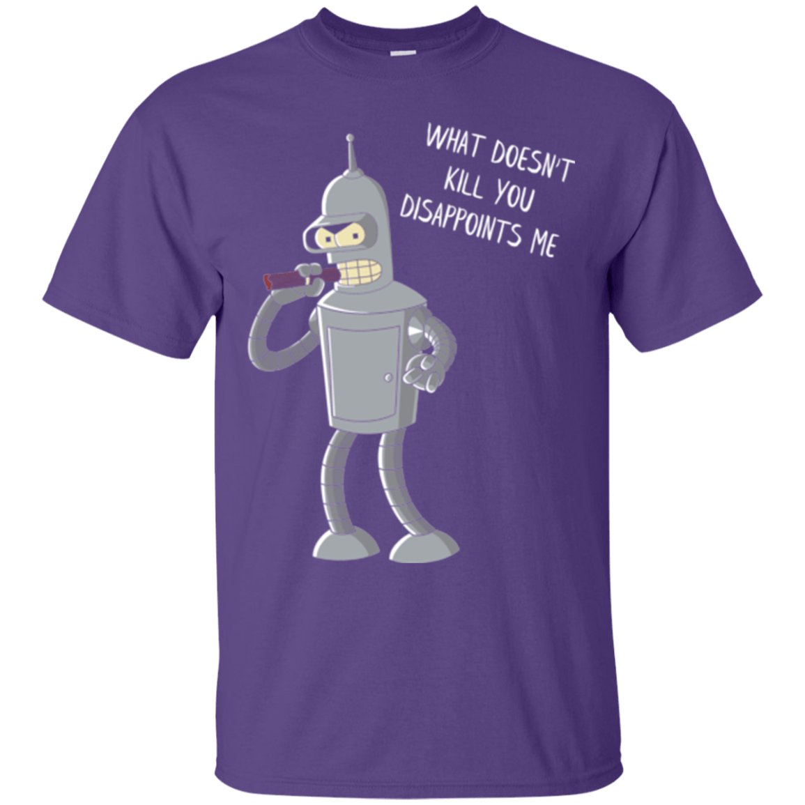 T-Shirts Purple / S Disappointed T-Shirt