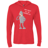 T-Shirts Vintage Red / X-Small Disappointed Triblend Long Sleeve Hoodie Tee