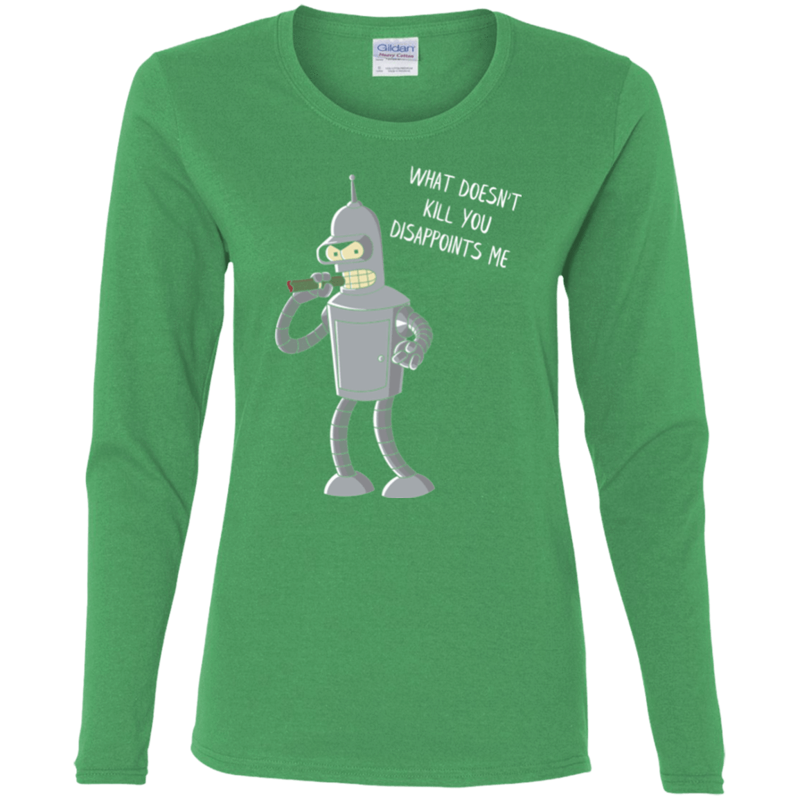 T-Shirts Irish Green / S Disappointed Women's Long Sleeve T-Shirt