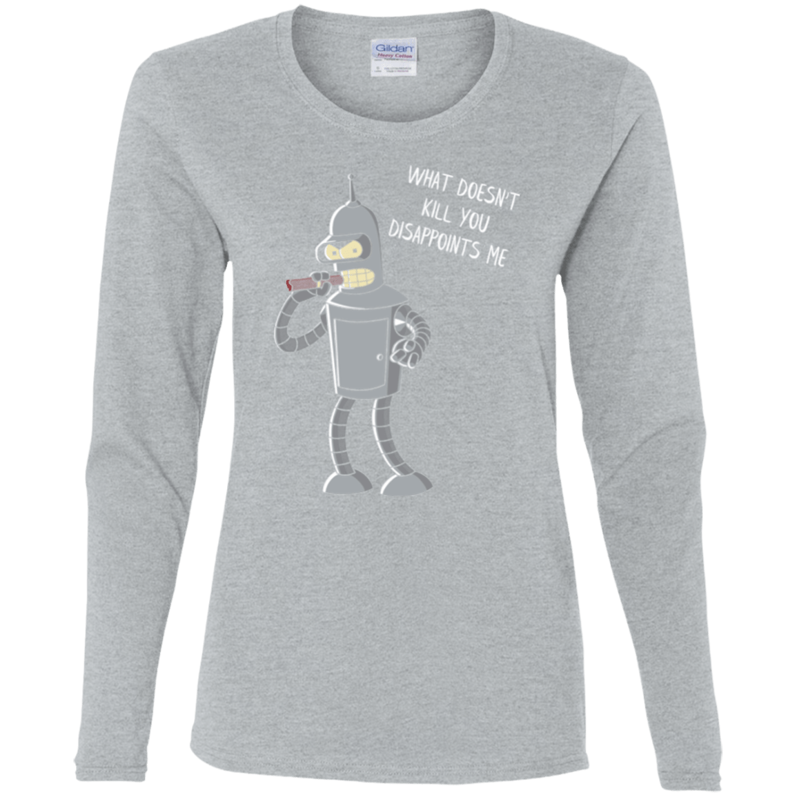 T-Shirts Sport Grey / S Disappointed Women's Long Sleeve T-Shirt