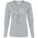 T-Shirts Sport Grey / S Disappointed Women's Long Sleeve T-Shirt