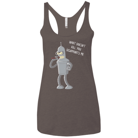 T-Shirts Macchiato / X-Small Disappointed Women's Triblend Racerback Tank