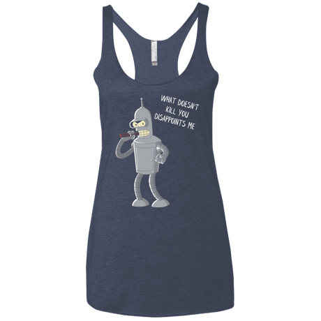 T-Shirts Vintage Navy / X-Small Disappointed Women's Triblend Racerback Tank