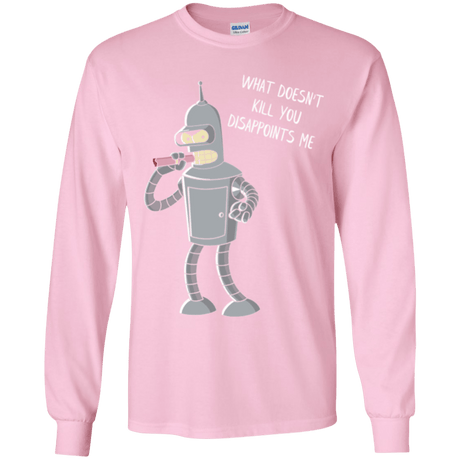 T-Shirts Light Pink / YS Disappointed Youth Long Sleeve T-Shirt