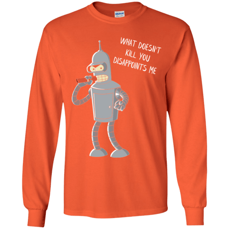 T-Shirts Orange / YS Disappointed Youth Long Sleeve T-Shirt