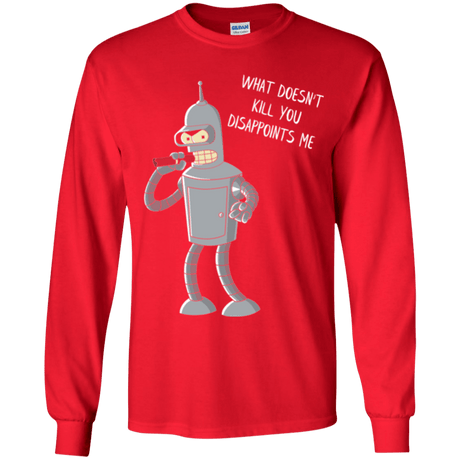 T-Shirts Red / YS Disappointed Youth Long Sleeve T-Shirt