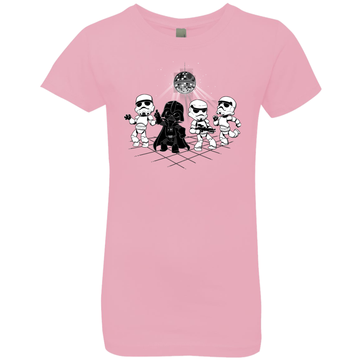 T-Shirts Light Pink / YXS Disco Dark Side Girls Premium T-Shirt