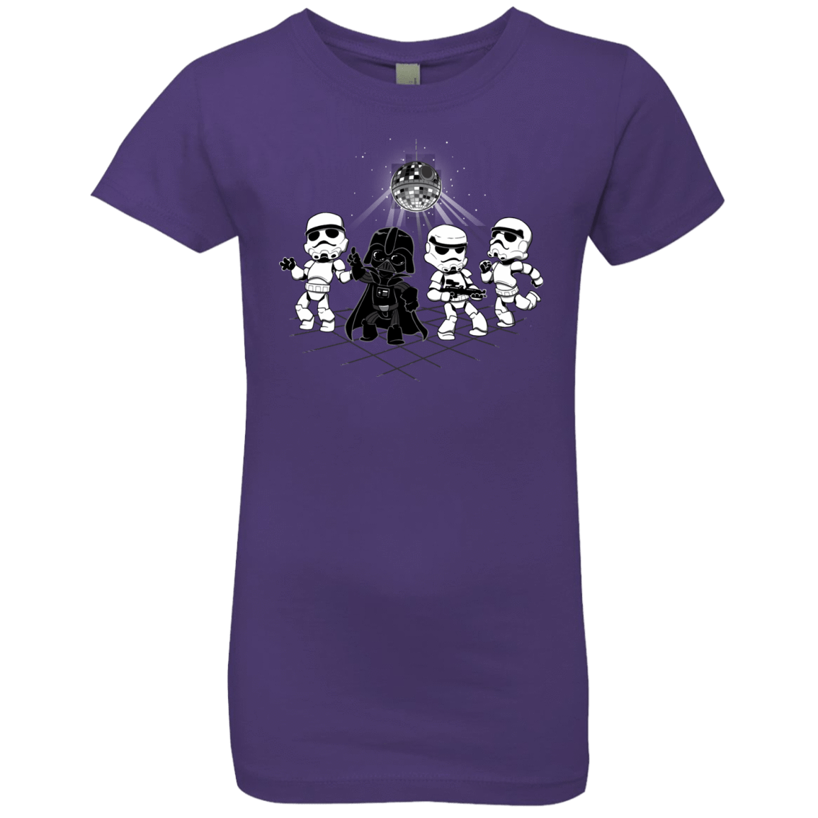 T-Shirts Purple Rush / YXS Disco Dark Side Girls Premium T-Shirt