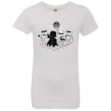 T-Shirts White / YXS Disco Dark Side Girls Premium T-Shirt