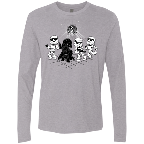T-Shirts Heather Grey / Small Disco Dark Side Men's Premium Long Sleeve
