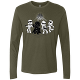 T-Shirts Military Green / Small Disco Dark Side Men's Premium Long Sleeve