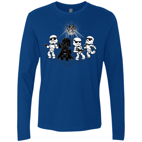 T-Shirts Royal / Small Disco Dark Side Men's Premium Long Sleeve