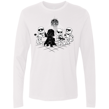T-Shirts White / Small Disco Dark Side Men's Premium Long Sleeve