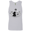 T-Shirts Heather Grey / Small Disco Dark Side Men's Premium Tank Top