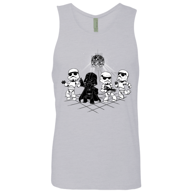 T-Shirts Heather Grey / Small Disco Dark Side Men's Premium Tank Top