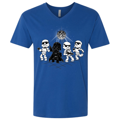 T-Shirts Royal / X-Small Disco Dark Side Men's Premium V-Neck