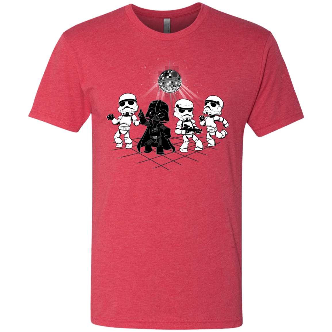 T-Shirts Vintage Red / Small Disco Dark Side Men's Triblend T-Shirt