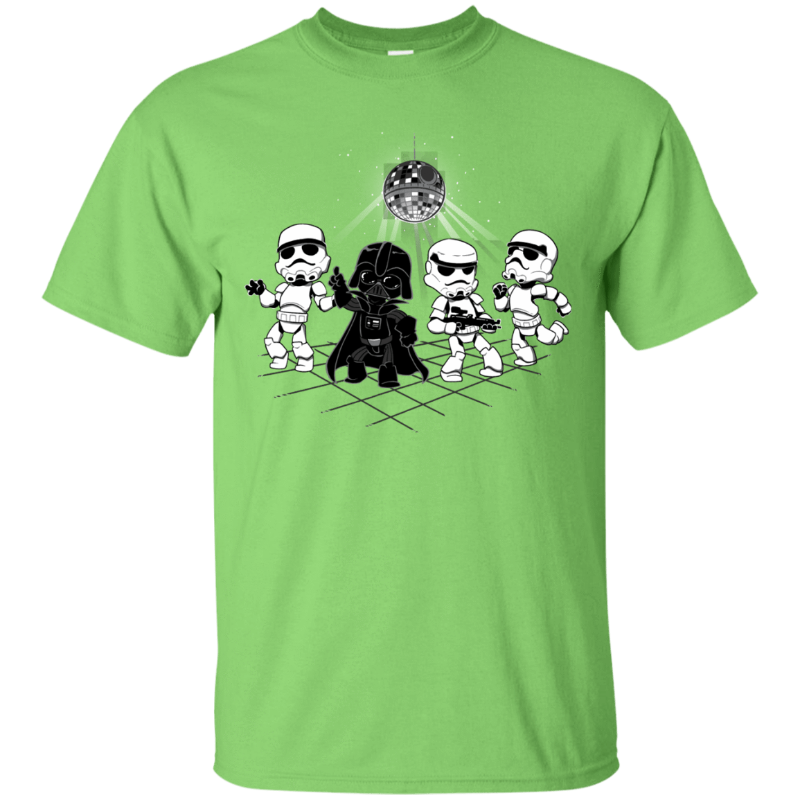 T-Shirts Lime / Small Disco Dark Side T-Shirt