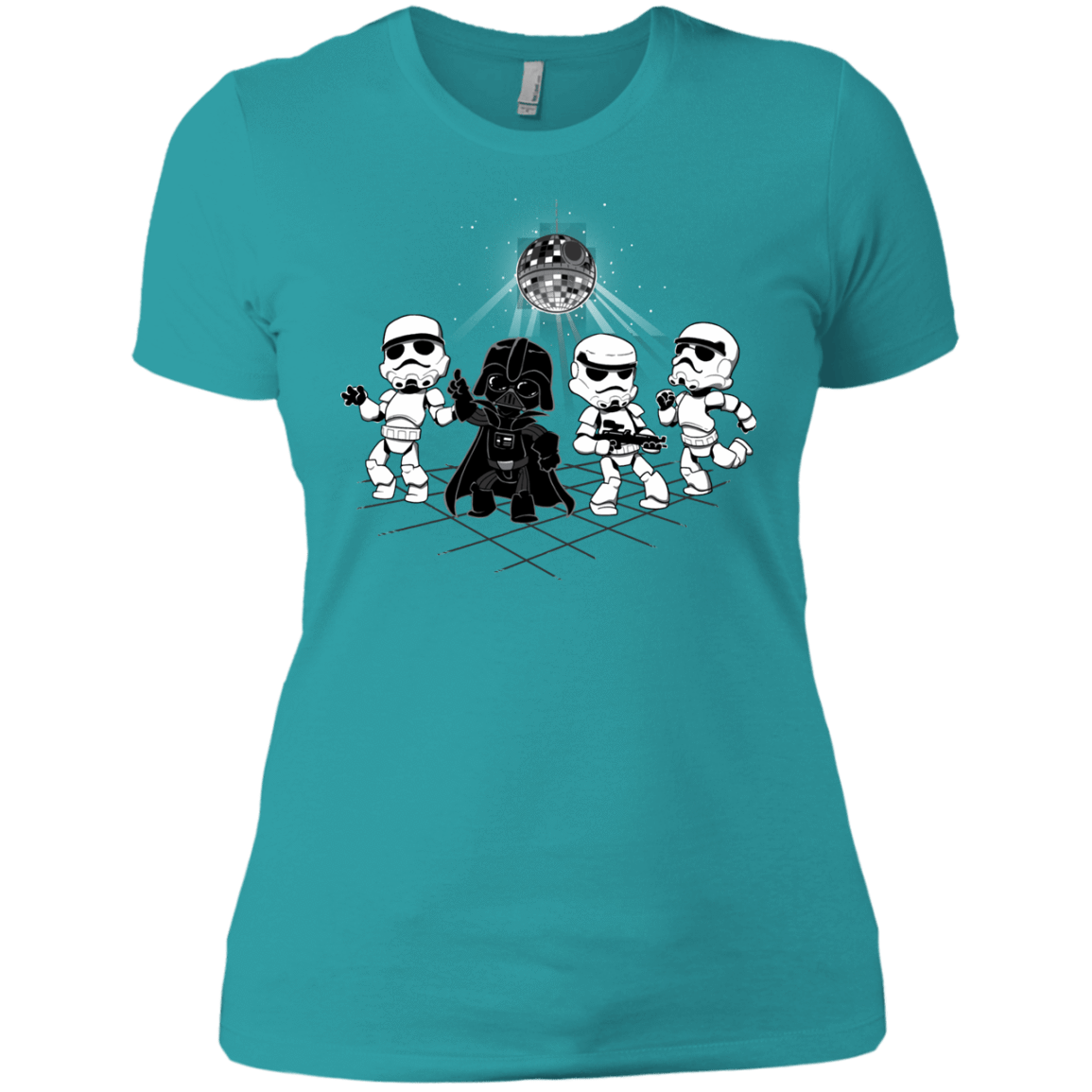 T-Shirts Tahiti Blue / X-Small Disco Dark Side Women's Premium T-Shirt