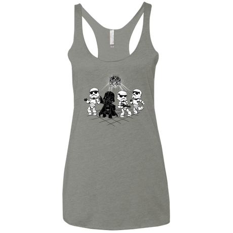 T-Shirts Venetian Grey / X-Small Disco Dark Side Women's Triblend Racerback Tank