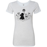 T-Shirts Heather White / Small Disco Dark Side Women's Triblend T-Shirt