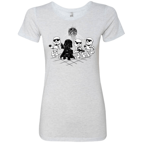 T-Shirts Heather White / Small Disco Dark Side Women's Triblend T-Shirt