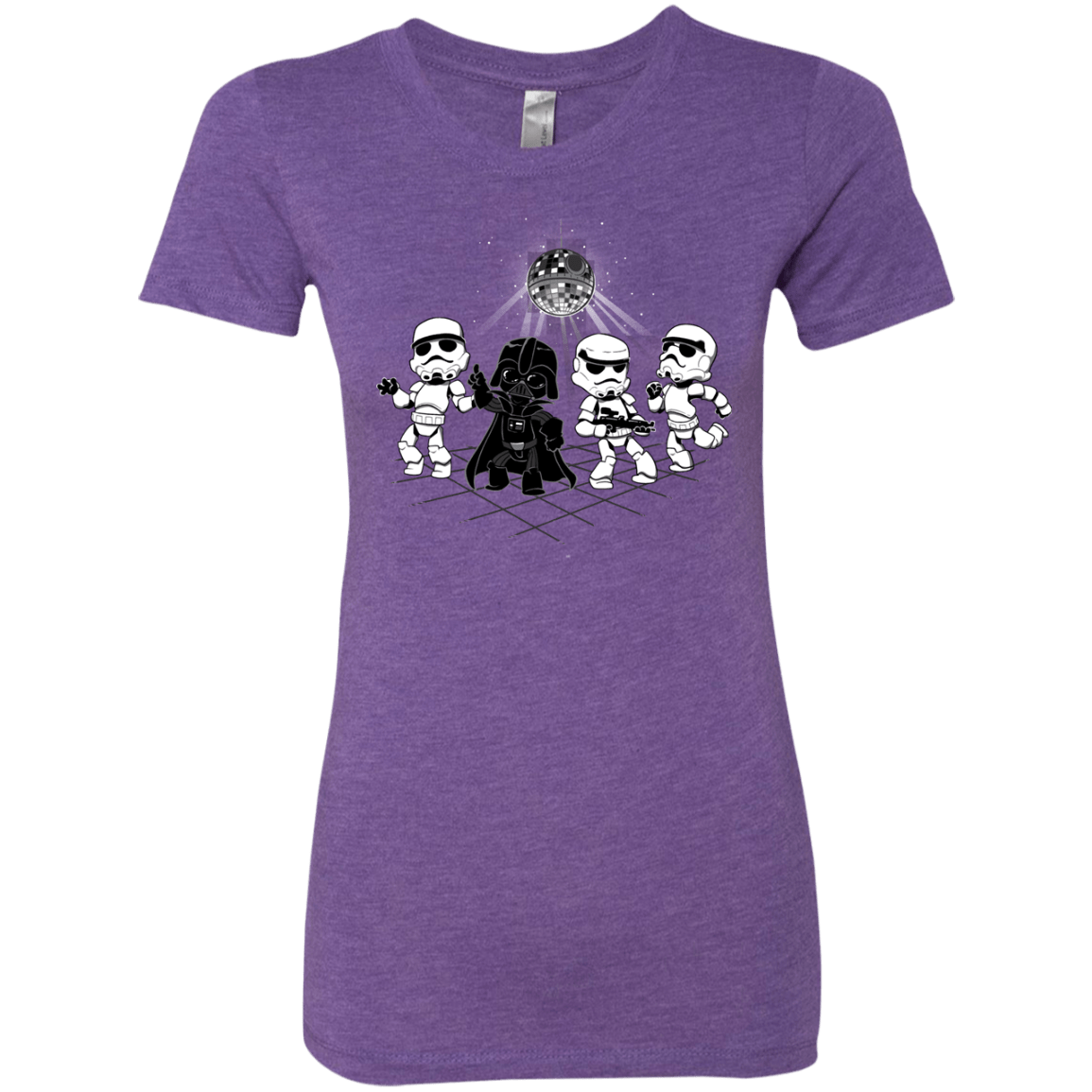 T-Shirts Purple Rush / Small Disco Dark Side Women's Triblend T-Shirt