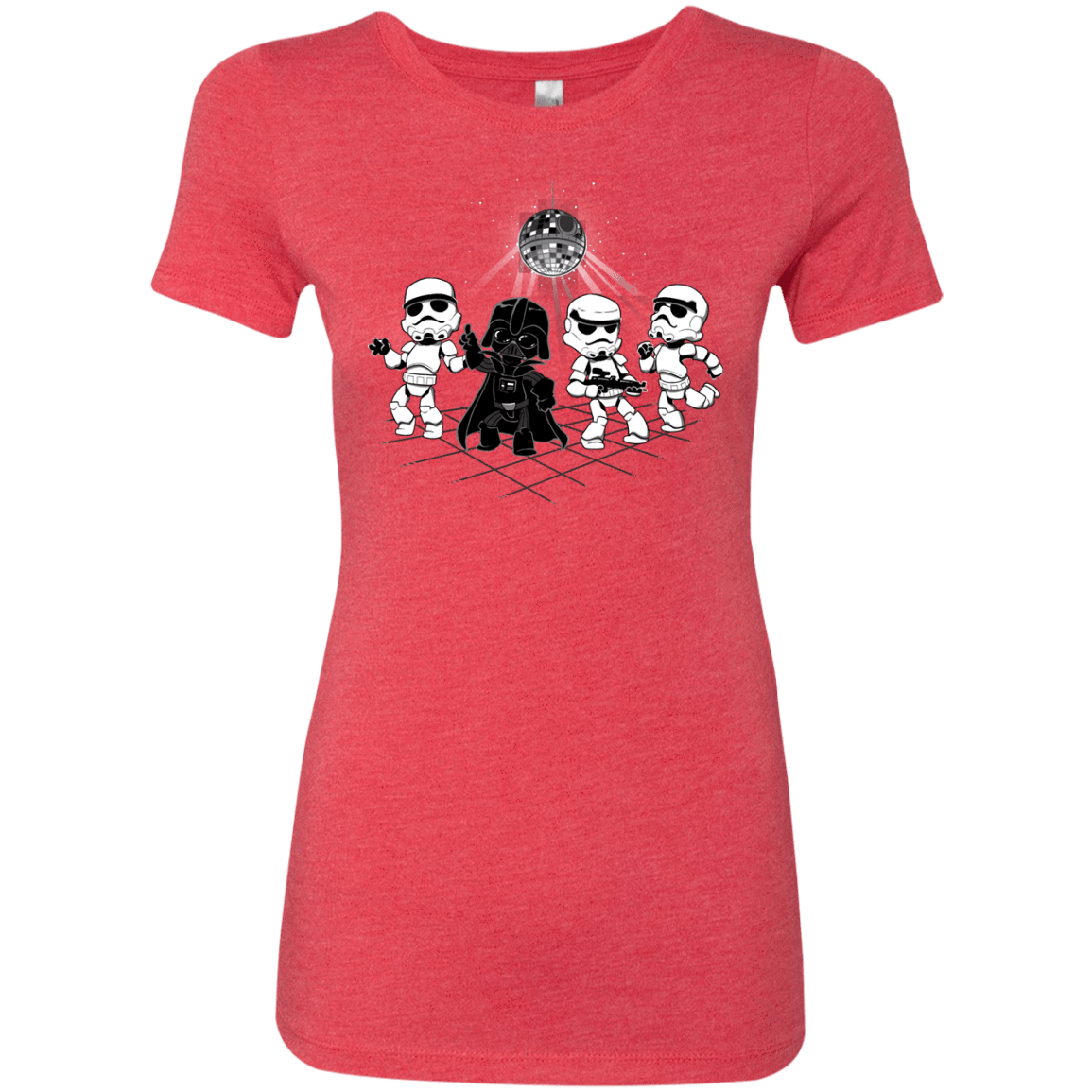 T-Shirts Vintage Red / Small Disco Dark Side Women's Triblend T-Shirt