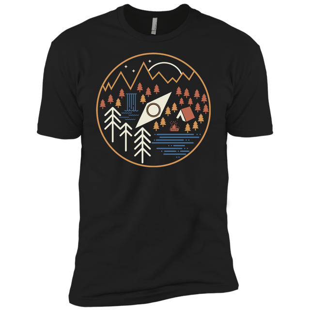 T-Shirts Black / X-Small Discover Camping Men's Premium T-Shirt