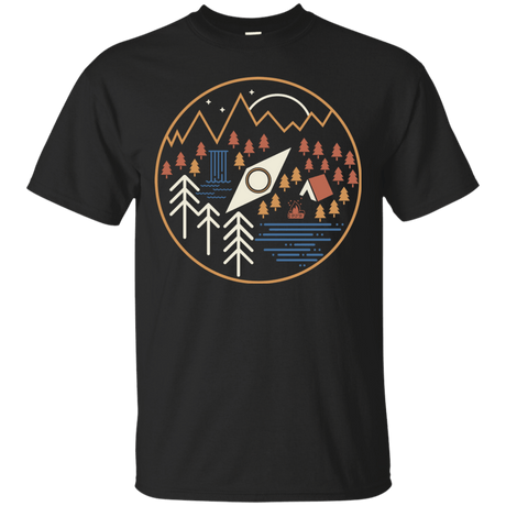T-Shirts Black / S Discover Camping T-Shirt