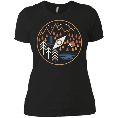 T-Shirts Black / X-Small Discover Camping Women's Premium T-Shirt