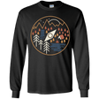 T-Shirts Black / YS Discover Camping Youth Long Sleeve T-Shirt
