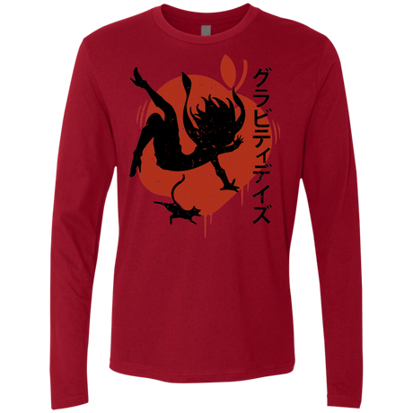 T-Shirts Cardinal / Small Discover the Gravitation Men's Premium Long Sleeve