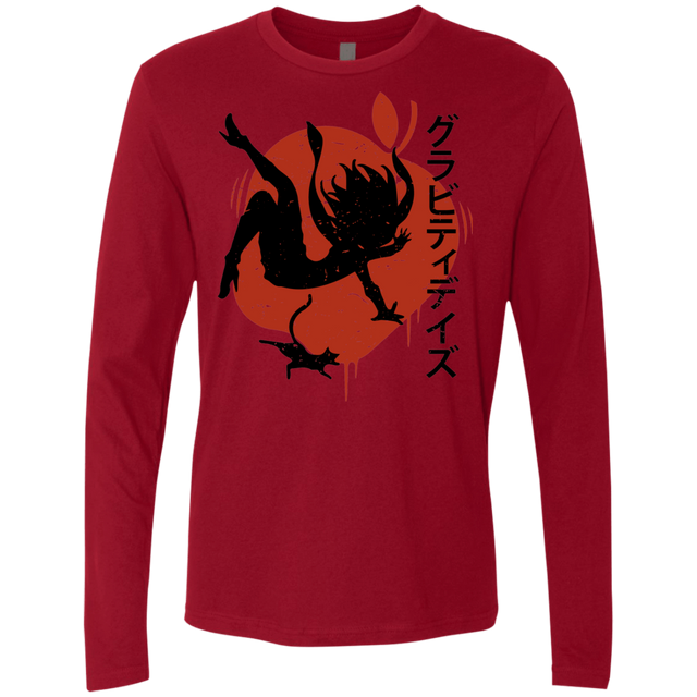 T-Shirts Cardinal / Small Discover the Gravitation Men's Premium Long Sleeve
