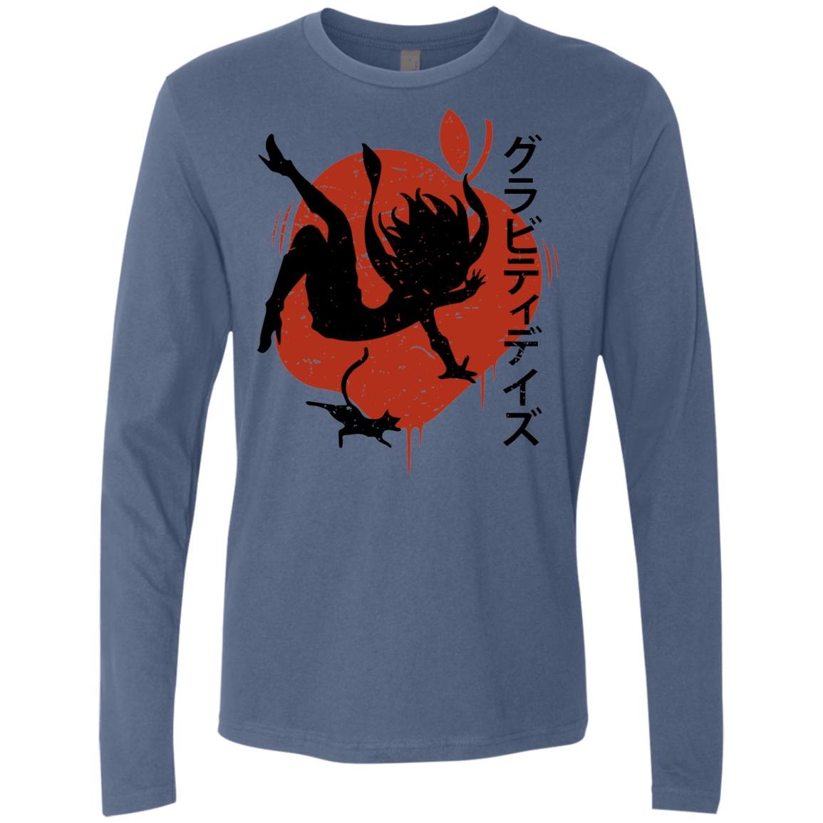 T-Shirts Indigo / Small Discover the Gravitation Men's Premium Long Sleeve