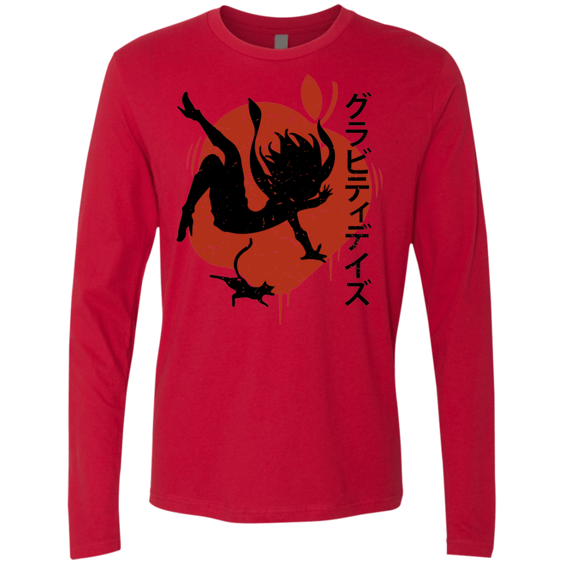 T-Shirts Red / Small Discover the Gravitation Men's Premium Long Sleeve