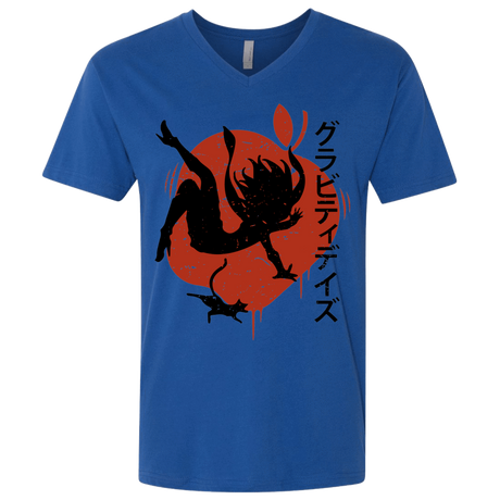 T-Shirts Royal / X-Small Discover the Gravitation Men's Premium V-Neck