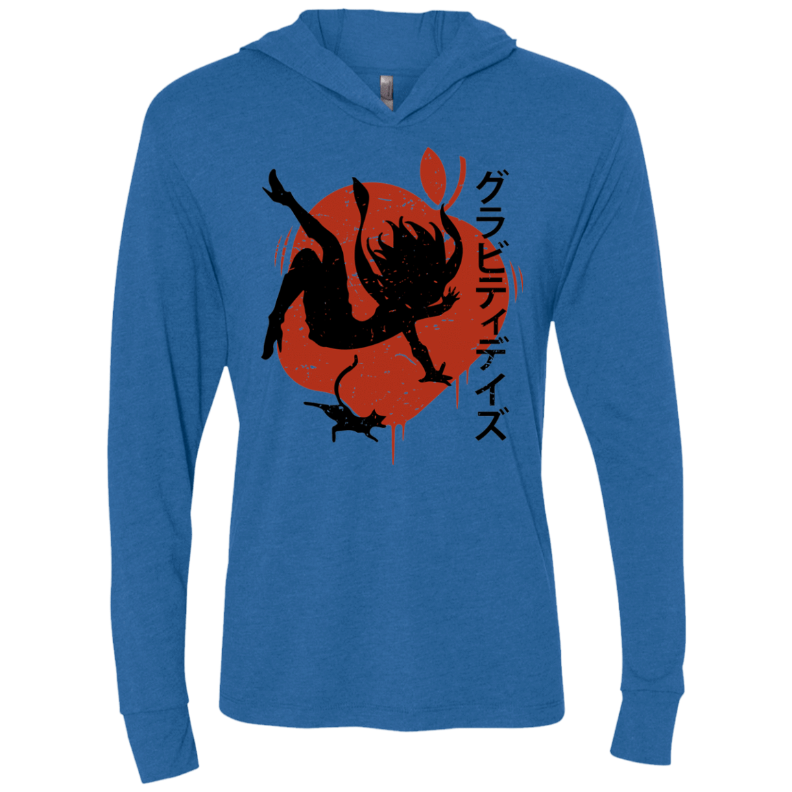 T-Shirts Vintage Royal / X-Small Discover the Gravitation Triblend Long Sleeve Hoodie Tee