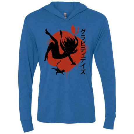 T-Shirts Vintage Royal / X-Small Discover the Gravitation Triblend Long Sleeve Hoodie Tee