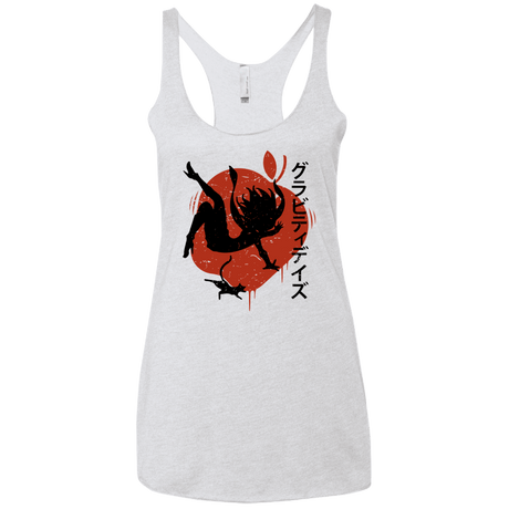 T-Shirts Heather White / X-Small Discover the Gravitation Women's Triblend Racerback Tank