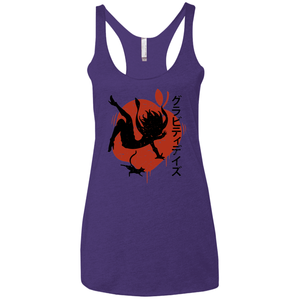 T-Shirts Purple / X-Small Discover the Gravitation Women's Triblend Racerback Tank