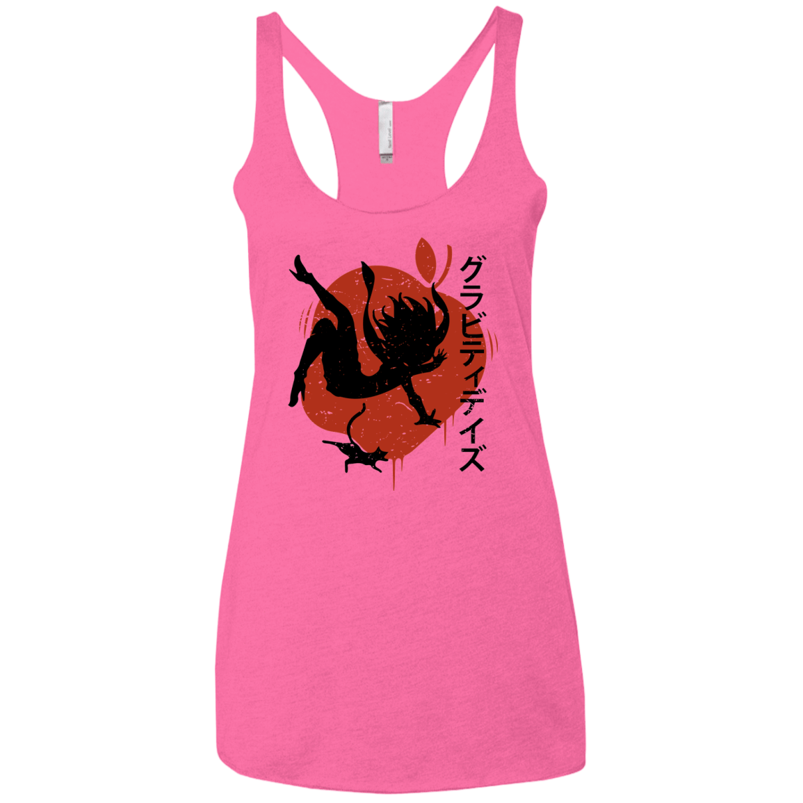 T-Shirts Vintage Pink / X-Small Discover the Gravitation Women's Triblend Racerback Tank