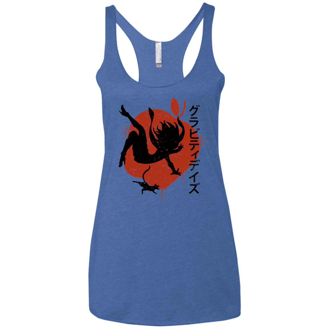 T-Shirts Vintage Royal / X-Small Discover the Gravitation Women's Triblend Racerback Tank