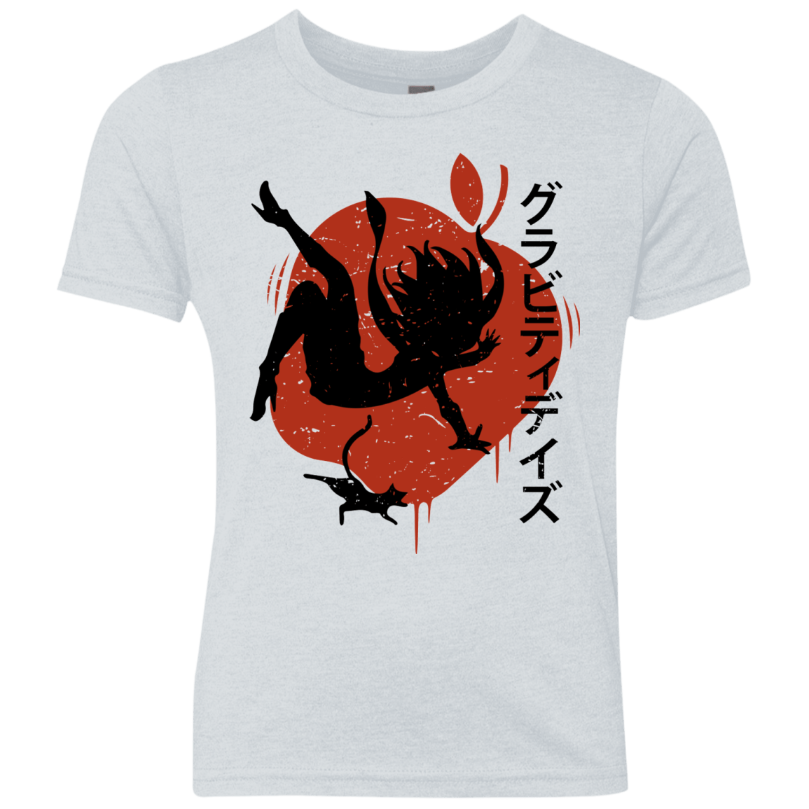 T-Shirts Heather White / YXS Discover the Gravitation Youth Triblend T-Shirt