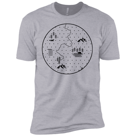 T-Shirts Heather Grey / YXS Discovering Nature Boys Premium T-Shirt