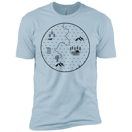 T-Shirts Light Blue / YXS Discovering Nature Boys Premium T-Shirt