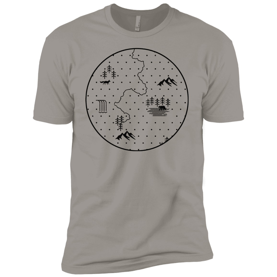 T-Shirts Light Grey / YXS Discovering Nature Boys Premium T-Shirt